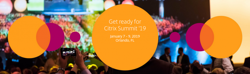 Personal Data è presente al Summit ’19 di Citrix a Orlando